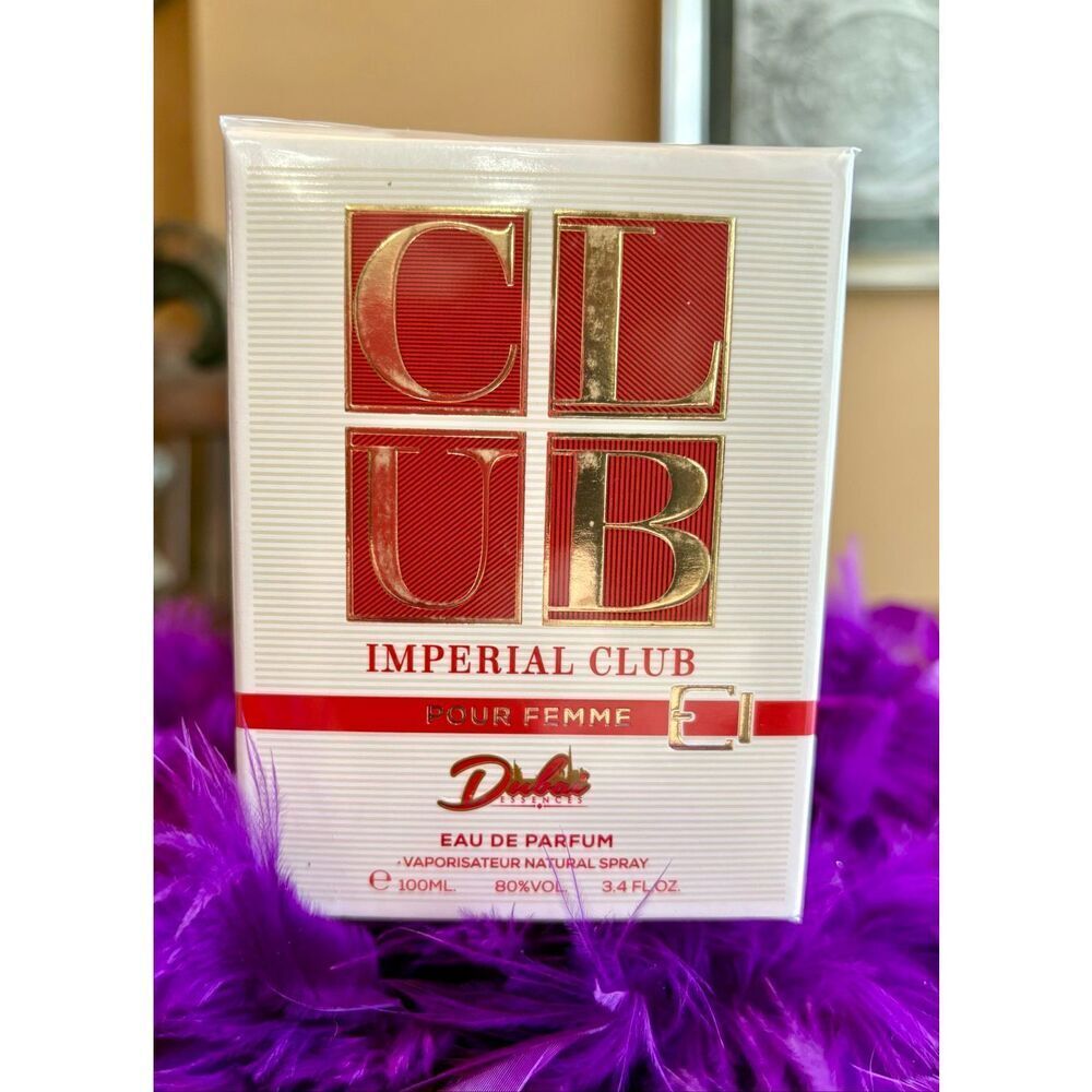 DUBAI ESSENCES-NIB Imperial Club Pour Femme Eau de Parfum/3.4 fl oz Spray/Sealed - Picture 15 of 16